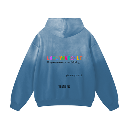 Love Yourself Multi-Color Oversized Hoodie